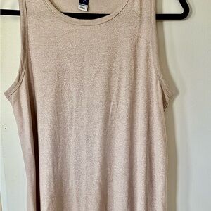 Sleeveless Pink Sparkle Top